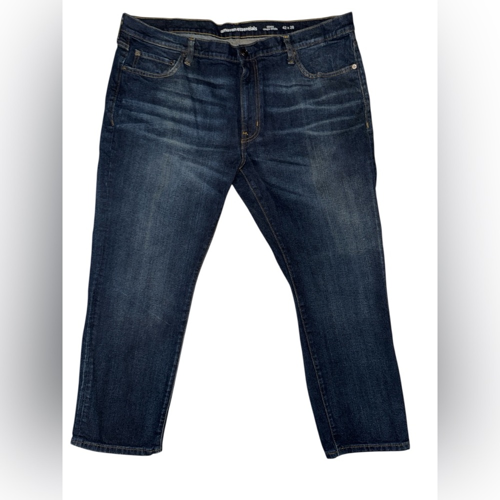Amazon Essentials Men's Dark Blue Slim Jeans